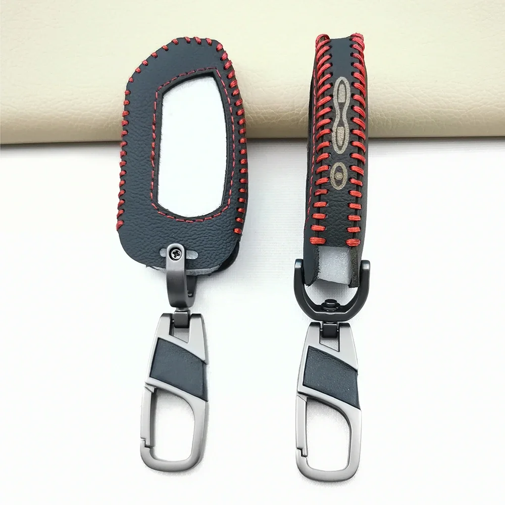 Русская версия 100% кожаный чехол для ключа Φ Pandora DXL 4950 D010 D011 D020 D022 D023 D024 D173 D174