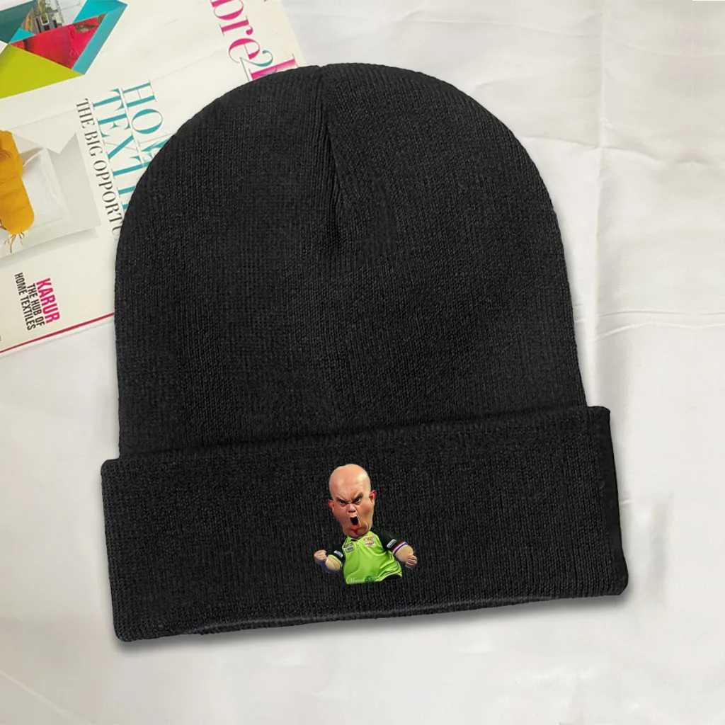 Michael Van - Darts For Fans Beanie Knitted Hat Winter Warm Outdoor Cap Male Women