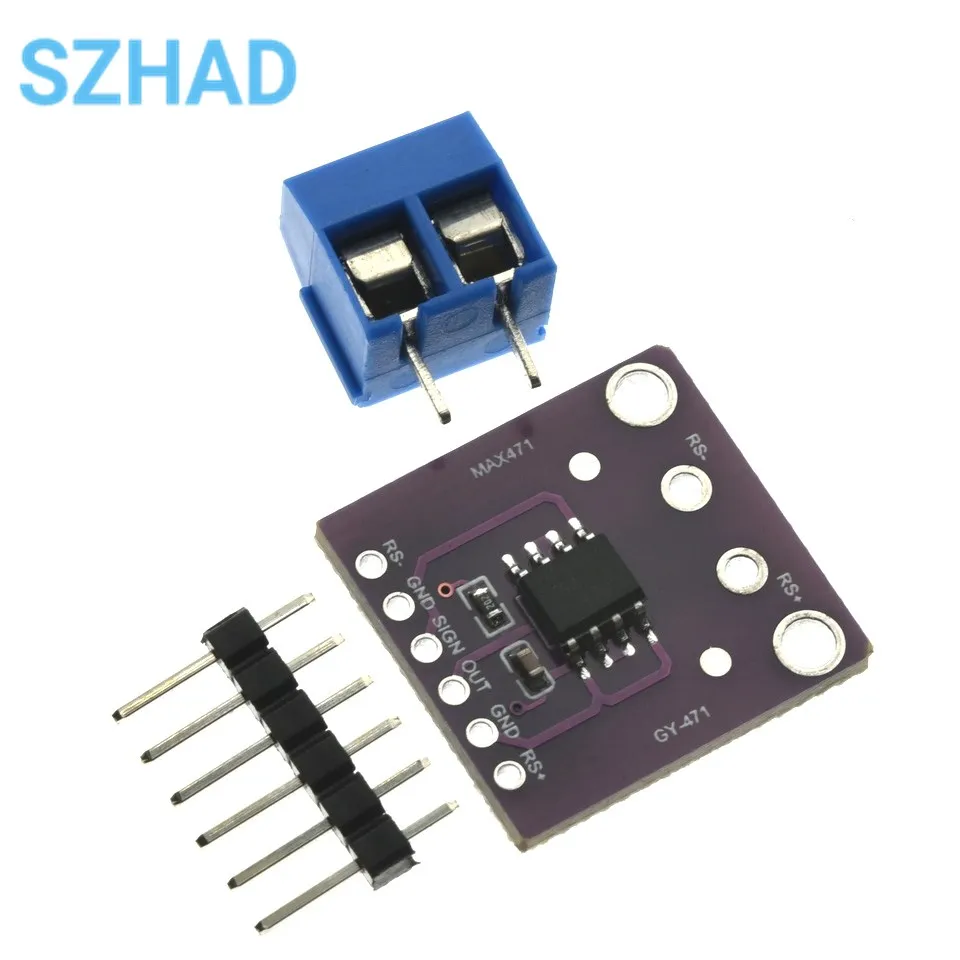 GY-471 MAX471 модуль датчика напряжения тока для Arduino AVR тестовая плата 5V DC 3-25V 0-3A резистивный делитель напряжения GY-471 MAX471 модуль датчика напряжения тока для Arduino AVR тестовая плата 5V DC 3-25V 0-3A резистивный делитель напряжения