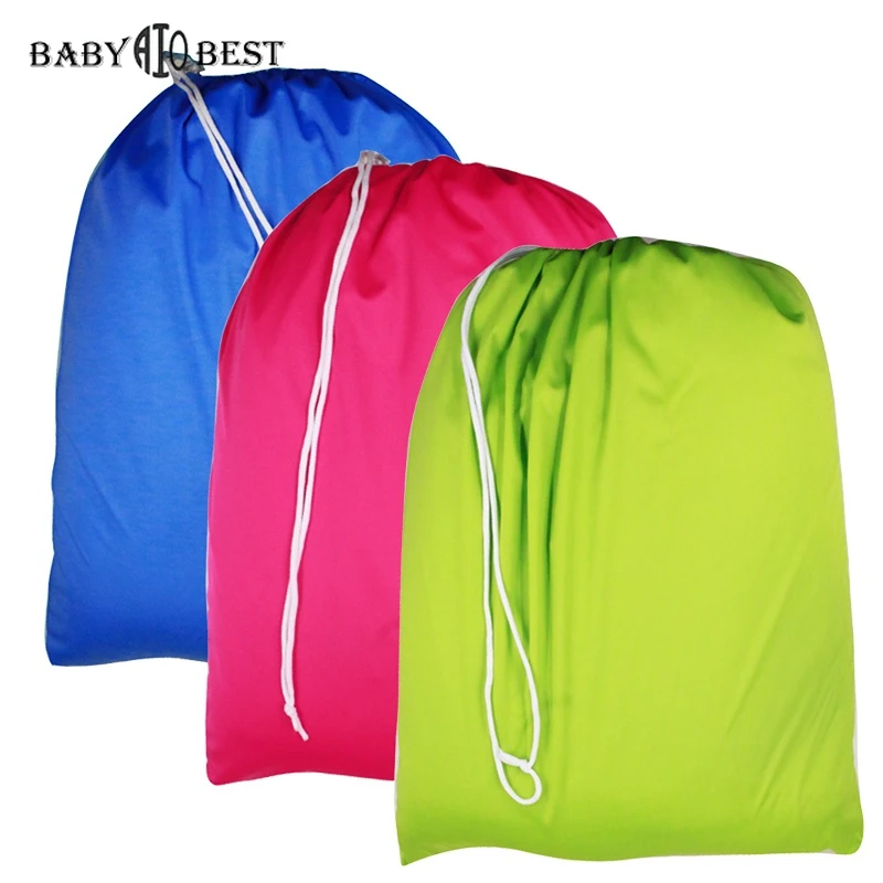 

Reusable diaper pail liner size 50cm*60cm，large size plain color waterproof bag for dirty and clean diapers