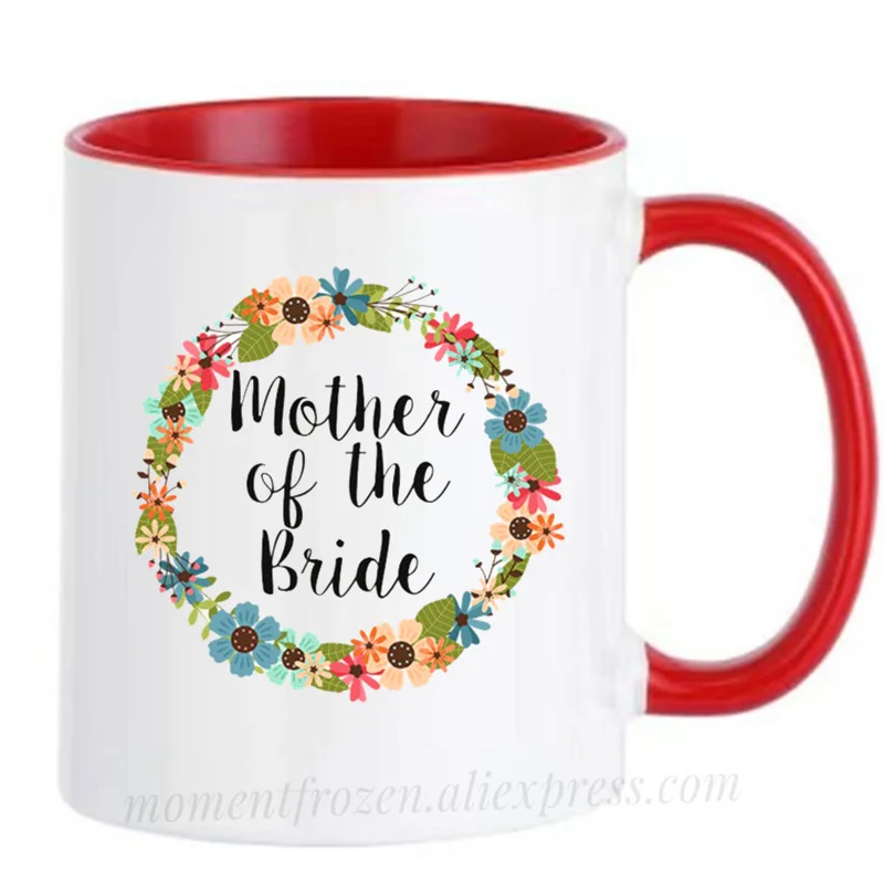 

Mother of Bride Mama Mom Mum Mugs Tea Coffee Mugen Wedding Engagement Cups Groom Drinkware Tableware Coffeeware Proposal Gifts