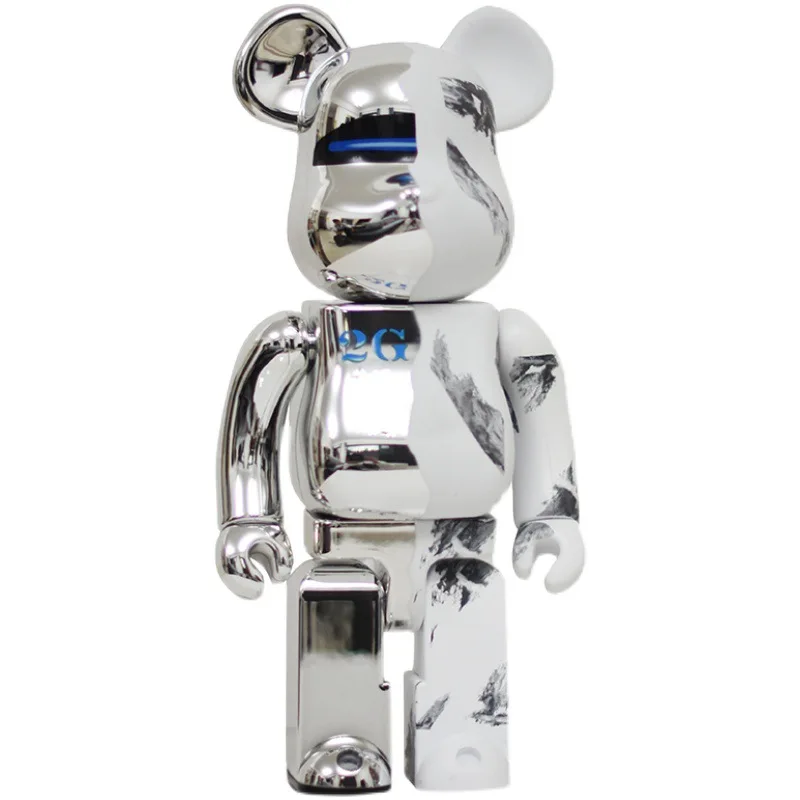 Pаспродажа 50 стилей, Bearbricked 400%, статуэтка с медведем, фигурка с бриллиантами, игрушка, кавайный декор для комнаты, подвесная статуэтка, домашний декор