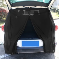 car trunk anti flying curtains sunshade cover mesh mosquito net outdoor camping mosquito net canopy curtain uv protector