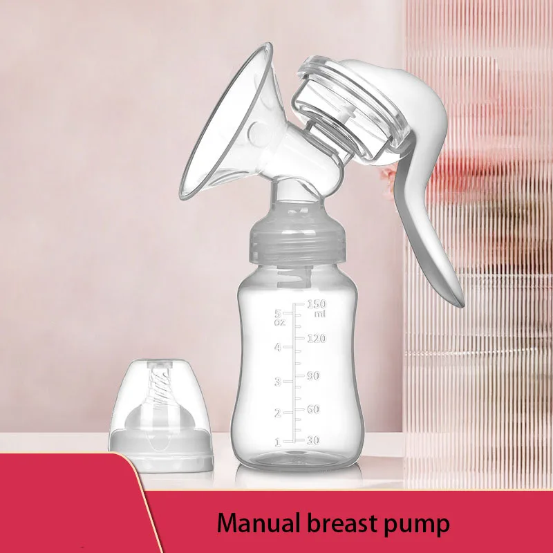 

Baby Feeding Manual Breast Pump Partner Automatic Correction Breast Milk Breast Collector Silicone Pumps PP BPA Free