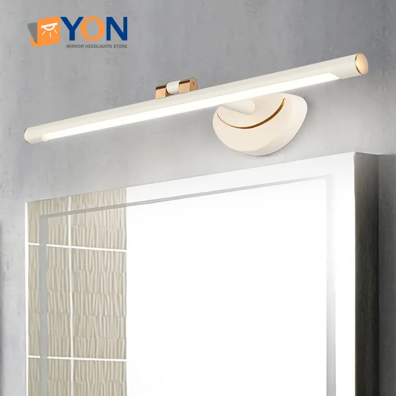 

Bronze Mirror Headlight Led Bathroom Wall Lamp Moistureproof Long Strip Toilet Mirror Cabinet Mirror Lamp Living Room Decoration