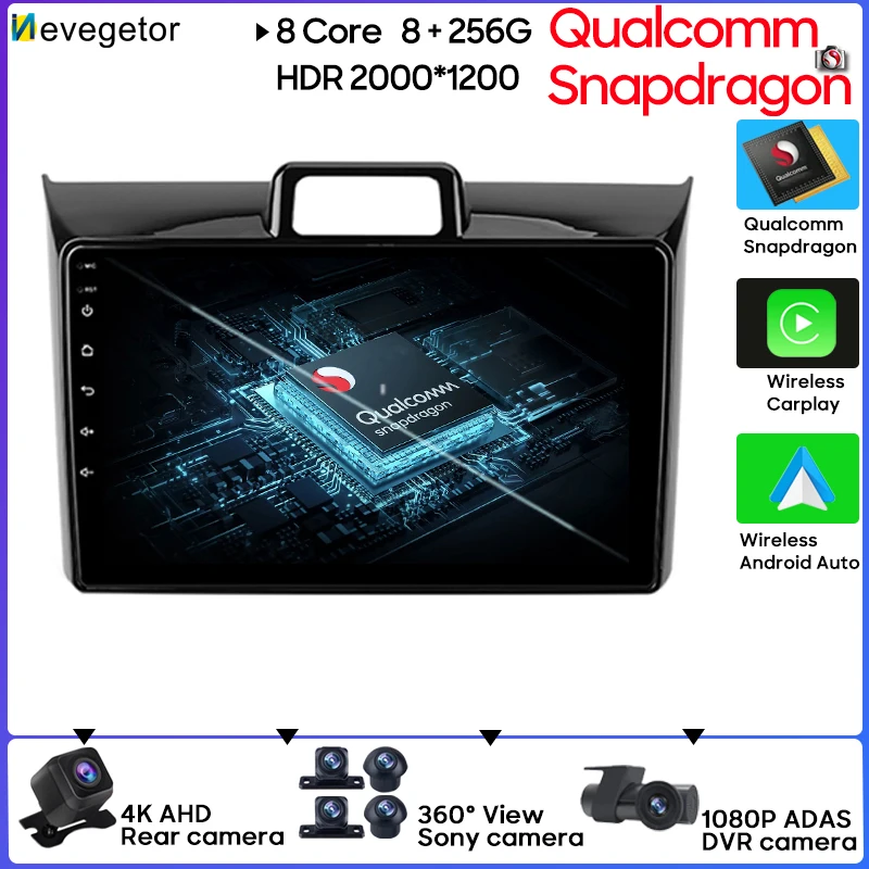 

Android 13 для Toyota Corolla Axio 2 Fielder 3 E160 2012-2021 2 Din Автомобильный мультимедийный плеер Andorid GPS навигация Авто Bluetooth