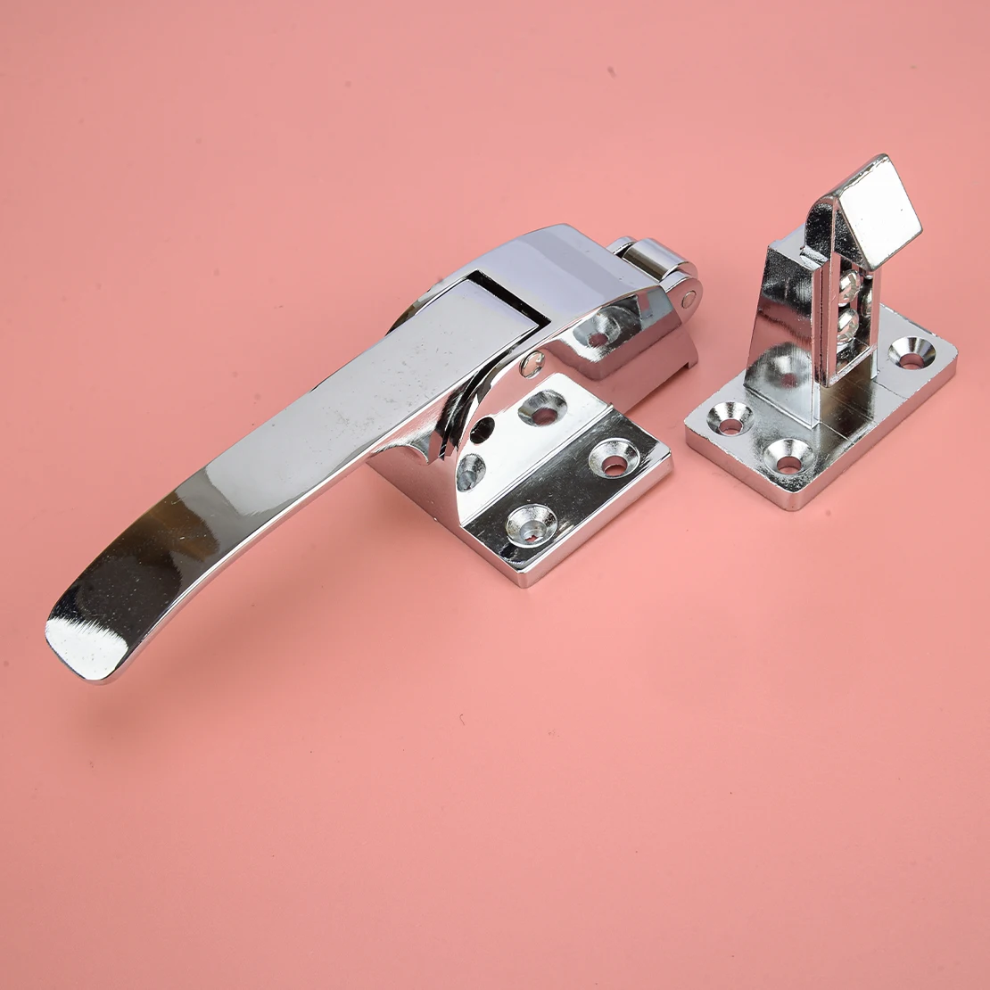 Adjustable Spring Loaded Walk In Freezer Cooler Door Latch Pull Handle Grip Fit For Business-use Ovens Freezers Refrigerators