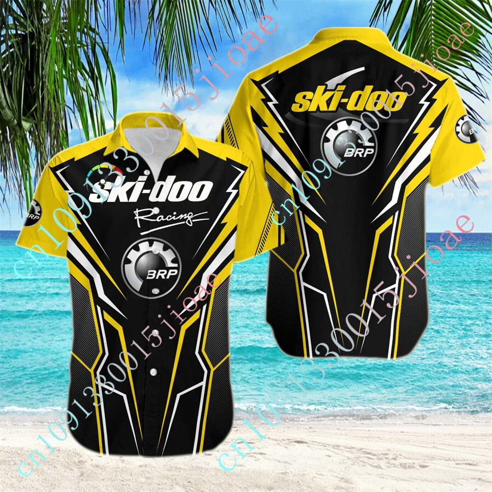 Одежда Ski-doo кардиган с 3D пуговицами рубашки в стиле аниме для мужчин и женщин