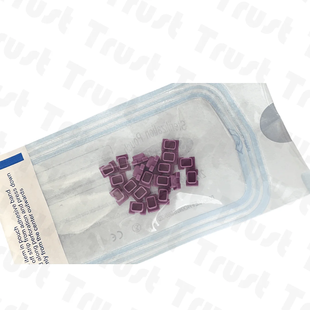 20 шт. стоматологические колпачки пластиковые закрытый лоток оттискное