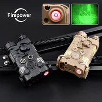 WADSN Tactical NGAL Red Laser Sight Pointer Strobe IR Light Airsoft Torch PEQ15 Laser DBAL A2 Outdoor Hunting Flashlight