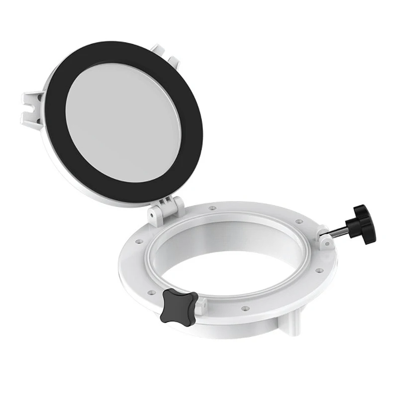 

NEW-Hatch Marine Boat Yacht RV Porthole Round Hatches Port Lights Replacement Windows Port Hole Opening Portlight Decoration