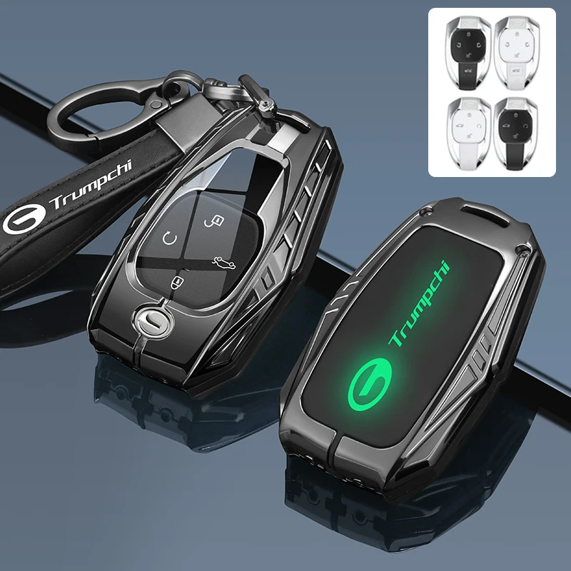 Автомобильный чехол для ключей из цинкового сплава, чехол для GAC Trumpchi GS7 GS8 GM8 GS5 GA6 GM6 GN8 Empow J15 J16 2023 2022, аксессуары для интерьера