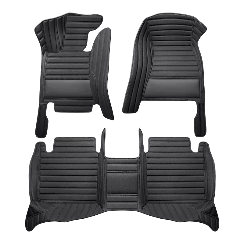 Из искусственной кожи полное покрытие под заказ автомобильные коврики для Ford S-Max