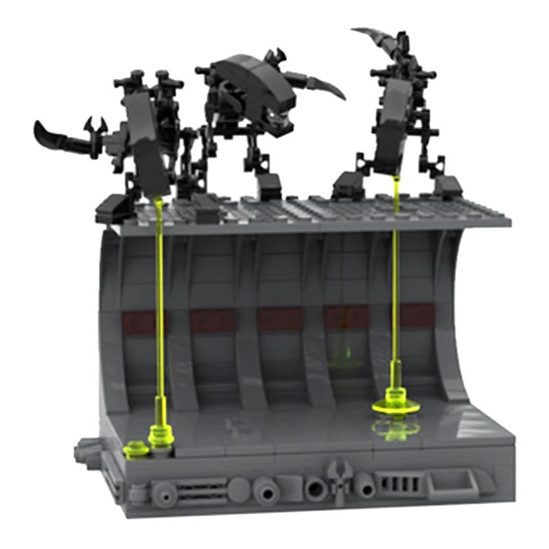 

Игрушечные фигурки героев фильмов MOC alipered, строительные блоки, высокотехнологичный робот, война, строительные блоки, игрушки для мальчиков, ...