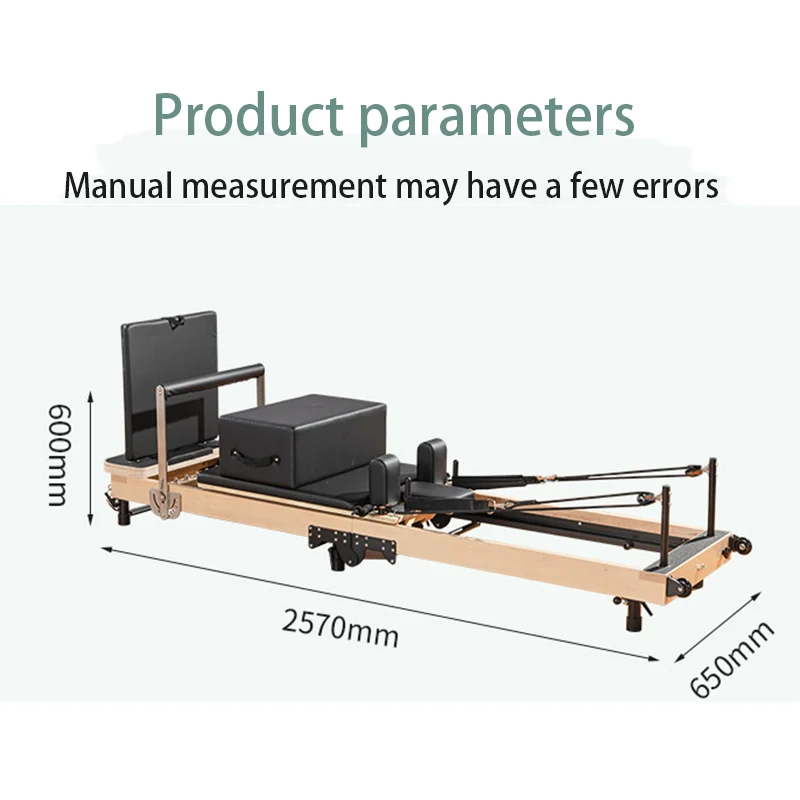 Складная кровать для пилатеса спортивная йоги фитнеса тренажерного зала пластик
