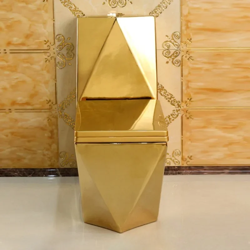 Скандинавский Золотой Туалет Современный Роскошный Элегантный Отель Ванная