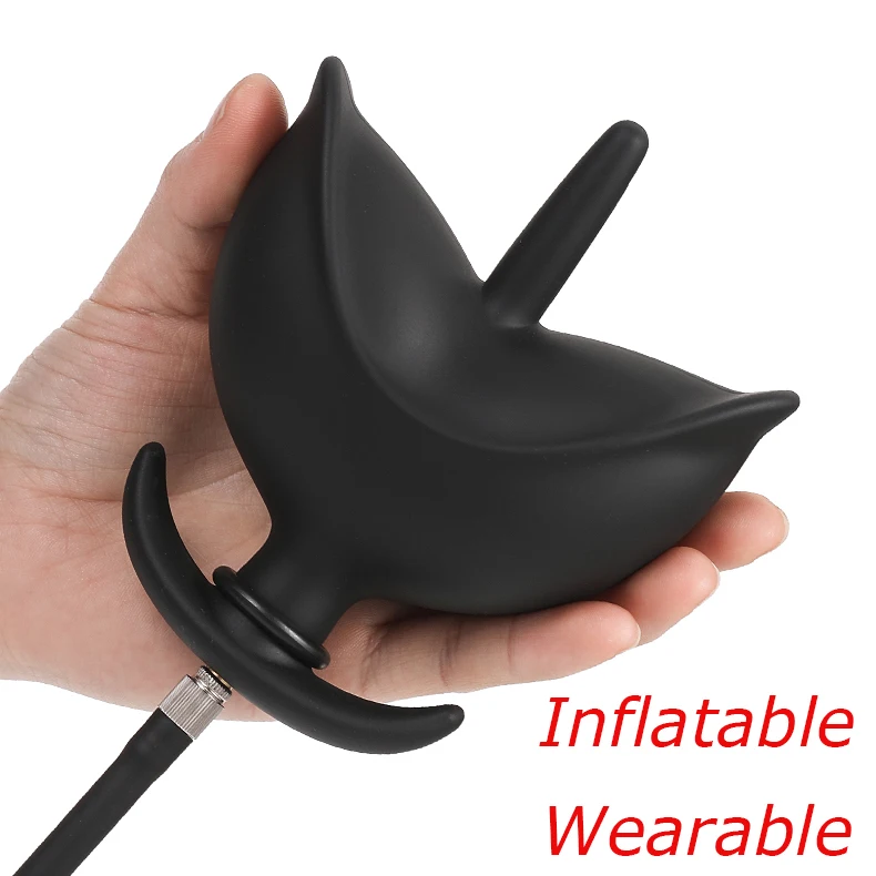 Новинка надувная Анальная пробка БДСМ расширитель Стимулятор точки G массажер