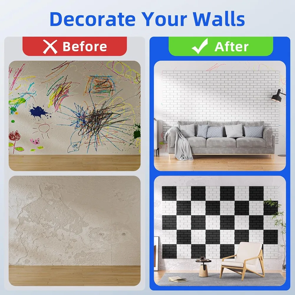 12 упаковок акустических панелей с самоклеющейся крышкой звукоизоляционные