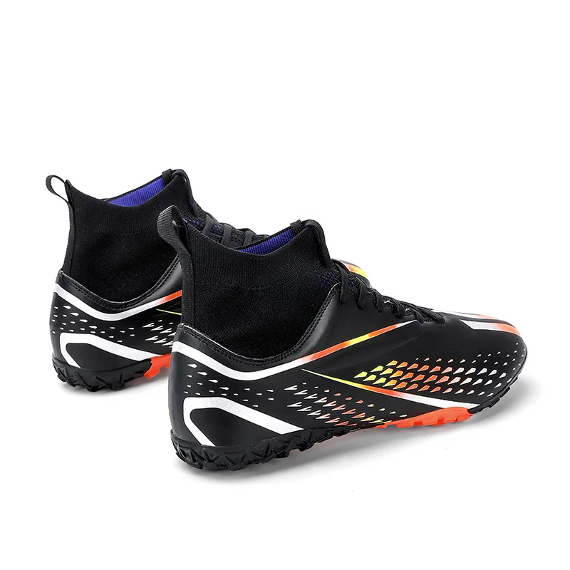 Men's FG/TF Football Boots High-Top Soccer Shoes Kids Anti-Slip Grass Training Soccer Cleats High Quality Boots 2023 New Arrival