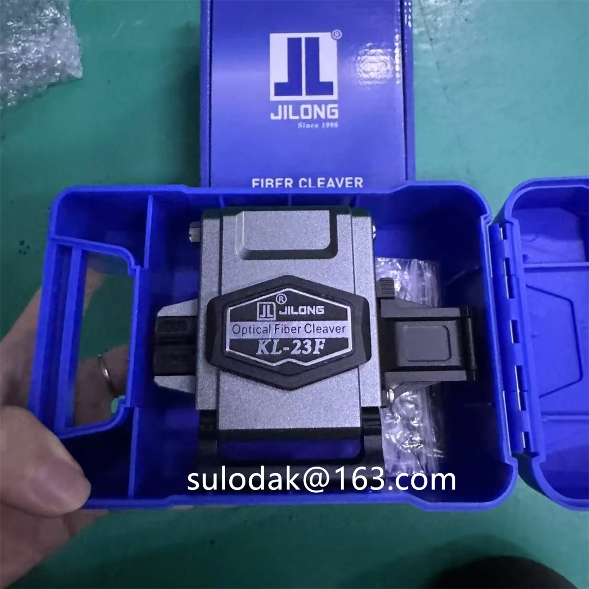 Оптический скалыватель JILONG KL-23F: высокоточный инструмент для резки оптоволокна FTTH для одинарноголенточного волокна (art.: 3920dadc3db36) - 3920dadc3db36