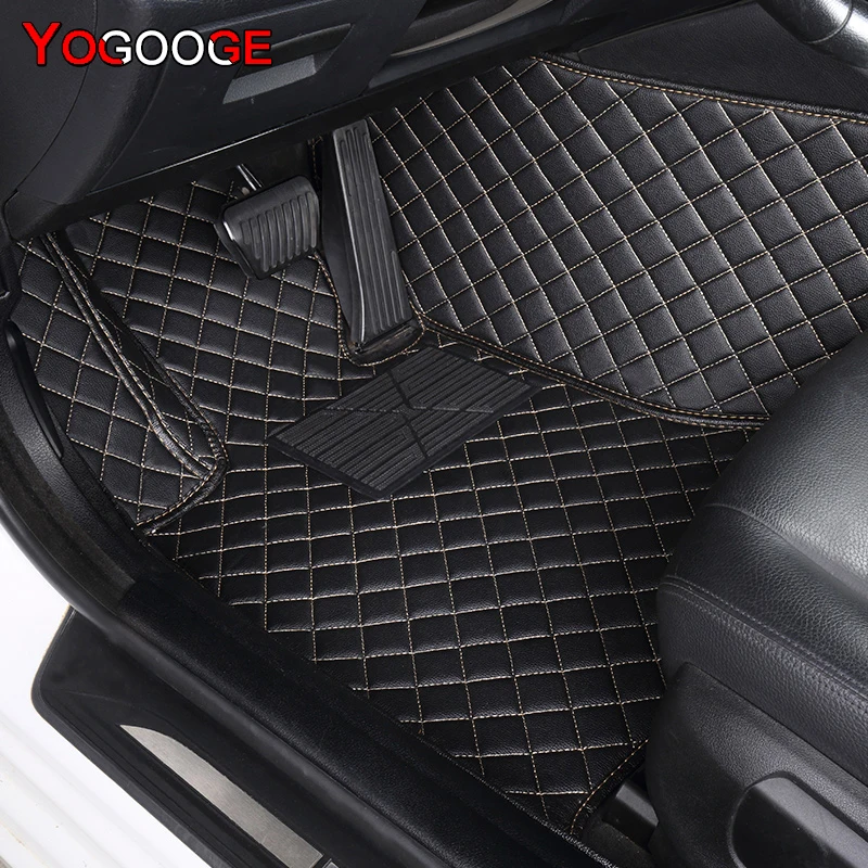 YOGOOGE пользовательские автомобильные коврики для Toyota RAV4 2005-2023 Аксессуары ног