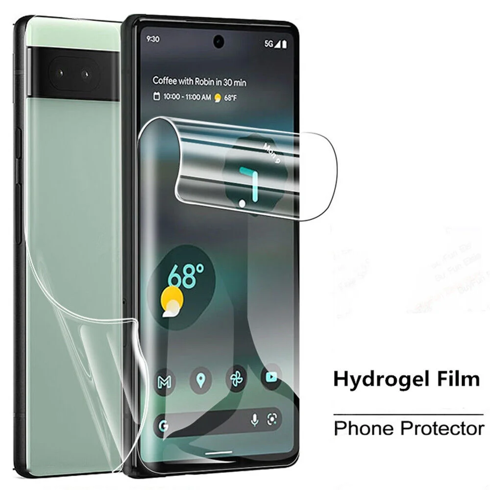 

Matte Hydrogel Shatterproof Screen Shield For Google Pixel 4a 3A XL 5 7a 7 4 6 Pro 4 XL 7 Pro 5a Flexible Hydrogel Screen Guard
