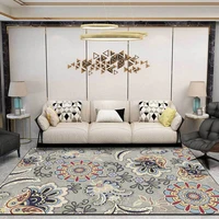 300x400cm bohemian retro color multicolor ethnic flower style living room bedroom bedside carpet floor mat customization