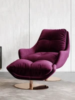 italian designer modern light luxury swivel sofa chair lounge chair lazy leisure chair