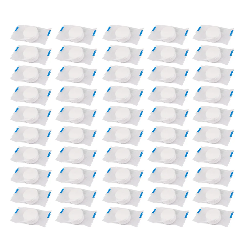 

100pcs Compressed Towel Portable Non- woven Tissue Towel Napkin Hand Cleaning Wipes For Travel Camping Outdoor