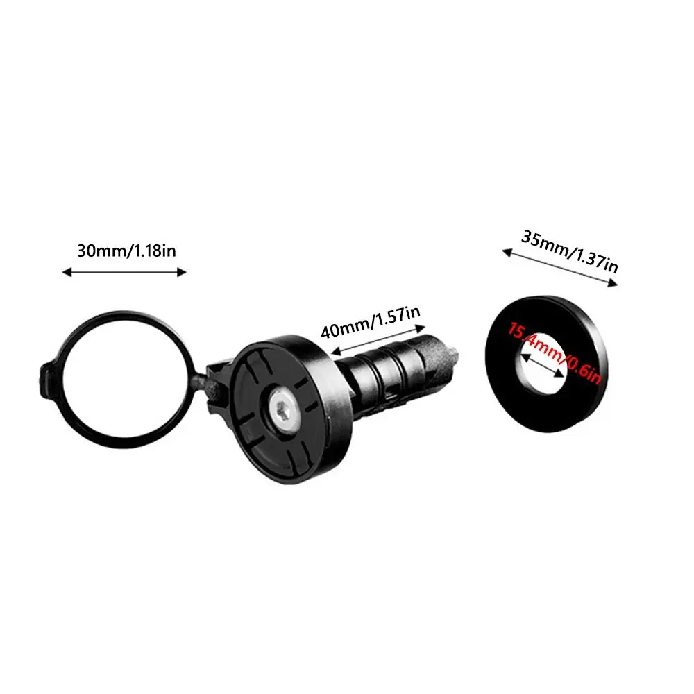 Черное зеркало заднего вида для велосипеда ручка горного/дорожного Велосипедное