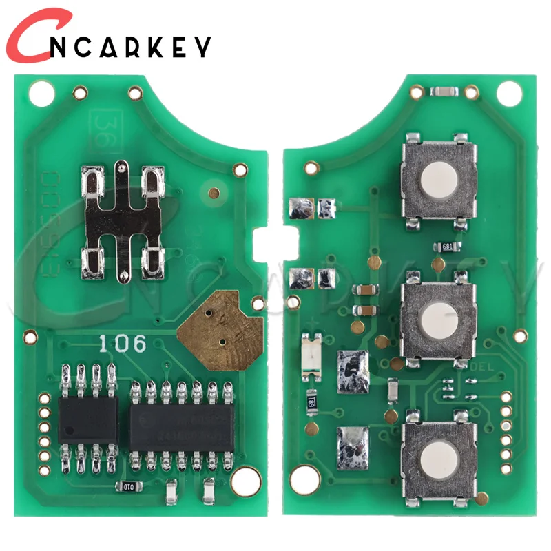 

Оригинальный Выкидной Ключ-брелок 433 МГц С Чипом ID48 Для VW Beetle, Bora, Golf, SEAT Toledo, SKODA Octavia