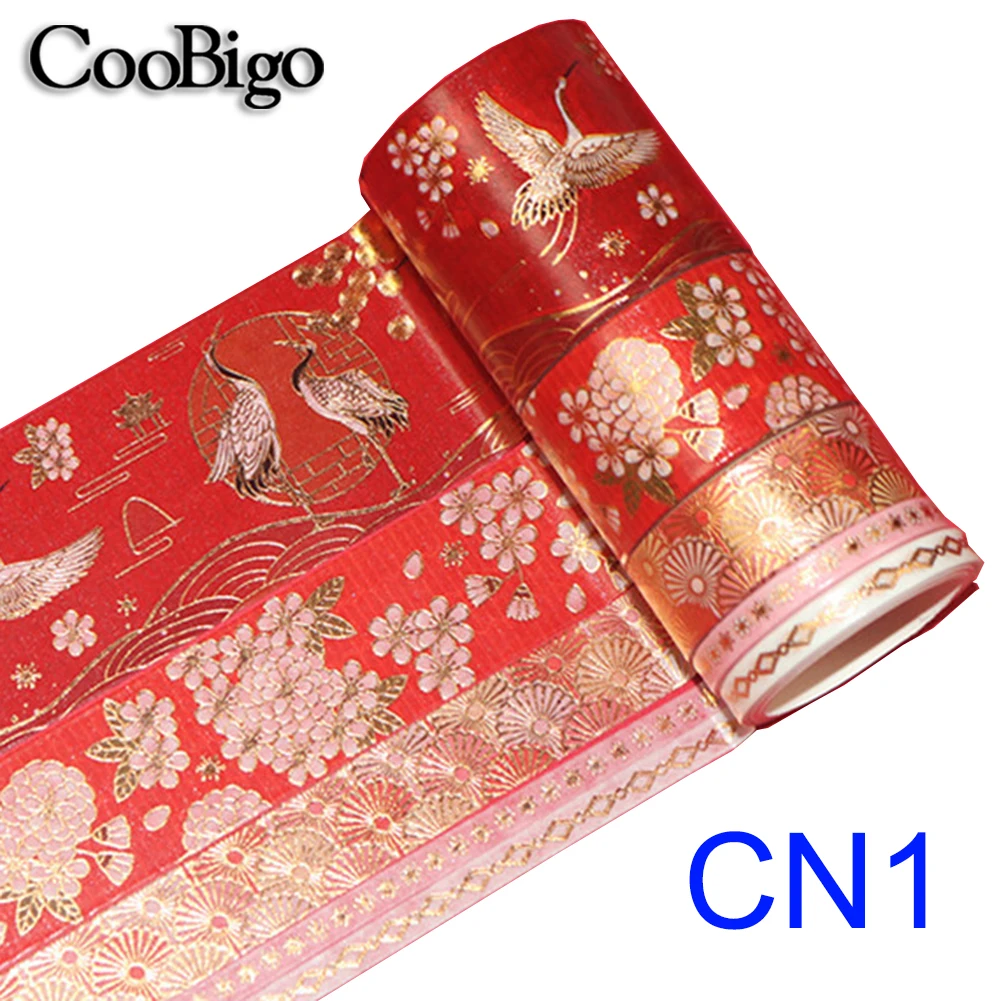 

Набор декоративных лент "Божественный золотой журавль"