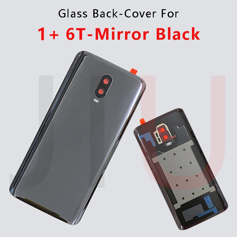 Стеклянная задняя крышка батарейного отсека для OnePlus 6/6T замените стеклянный