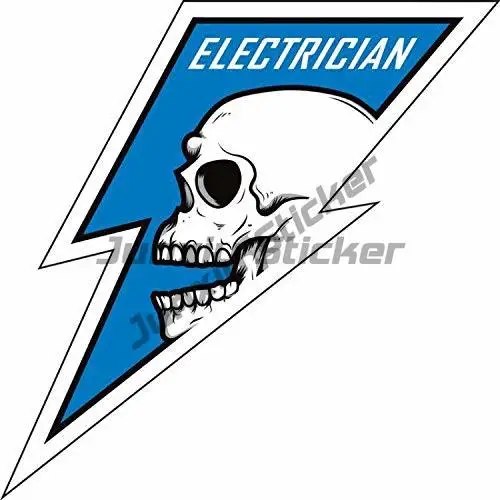 Стикеры для автомобиля с символом электрика магнитные шлемы ноутбуки гребли
