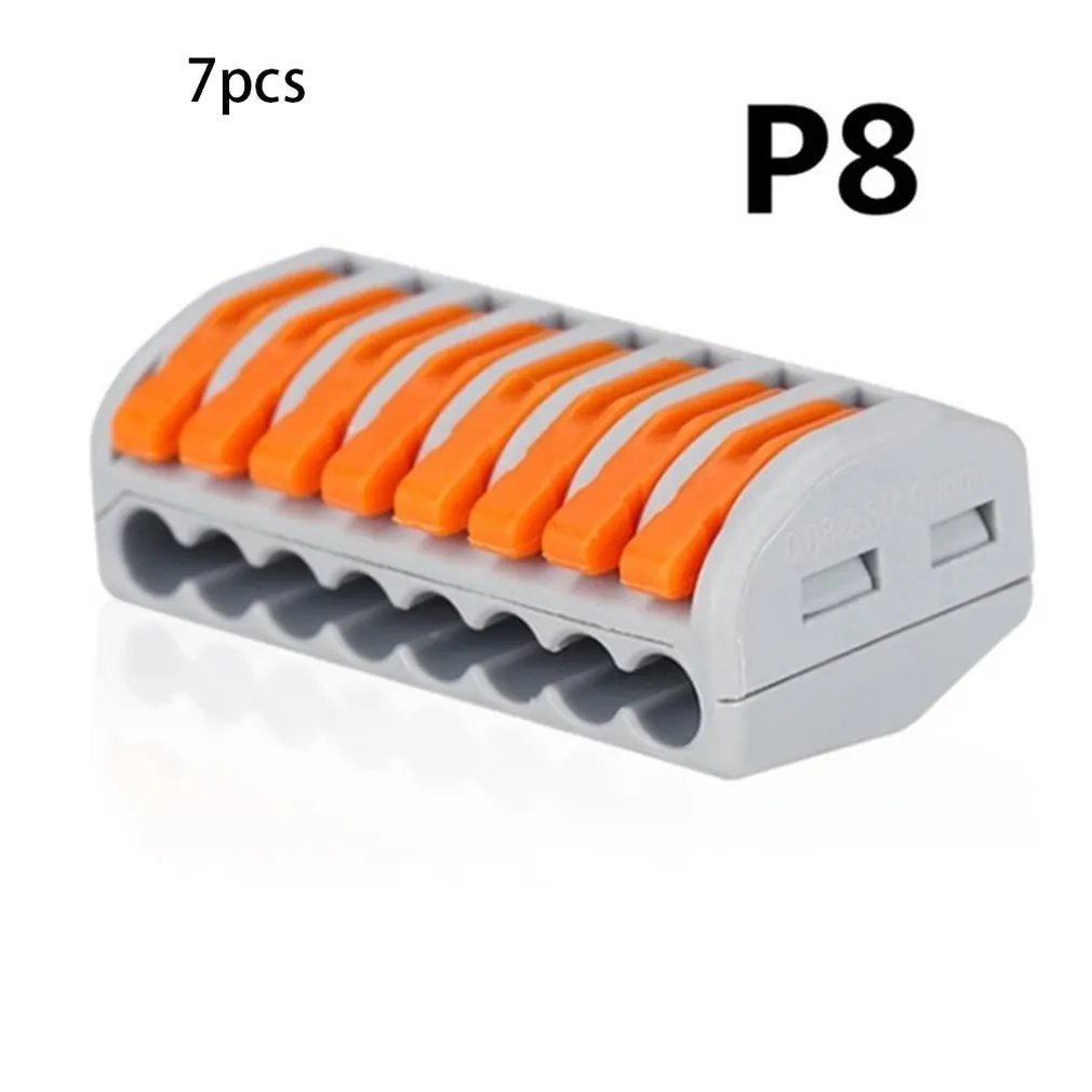 

Mini Fast Wire Connectors Universal Compact Wiring Conductor Push-in Terminal Block Soft And Hard Wire Connector