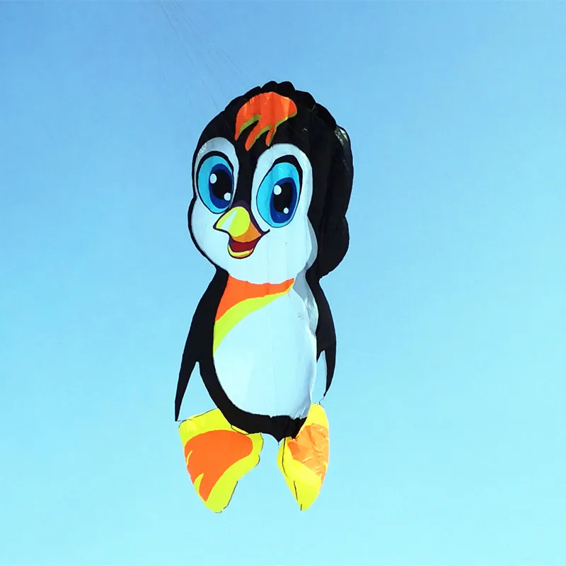 Новый большой воздушный змей с пингвином летающий мягкий большие уличные