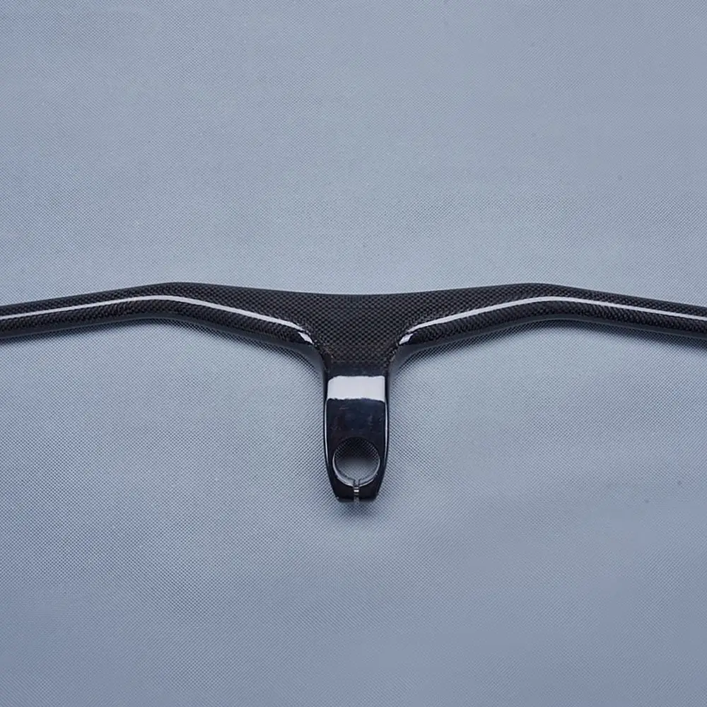 БЕЗ ЛОГОТИПА Глянцевый карбоновый руль 3K MTB Велосипедный Горный интегрированный