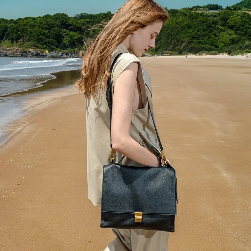 Женская дизайнерская сумка через плечо из искусственной кожи