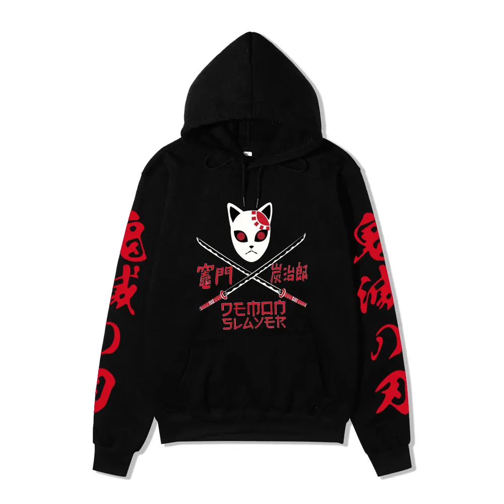 

Demon Slayer Anime Agatsuma Zenitsu Hoodie Kamado Tanjirou Kamado Nezuko Printed Y2k Hoodies Sweatshirts Unisex Sudaderas Hombre