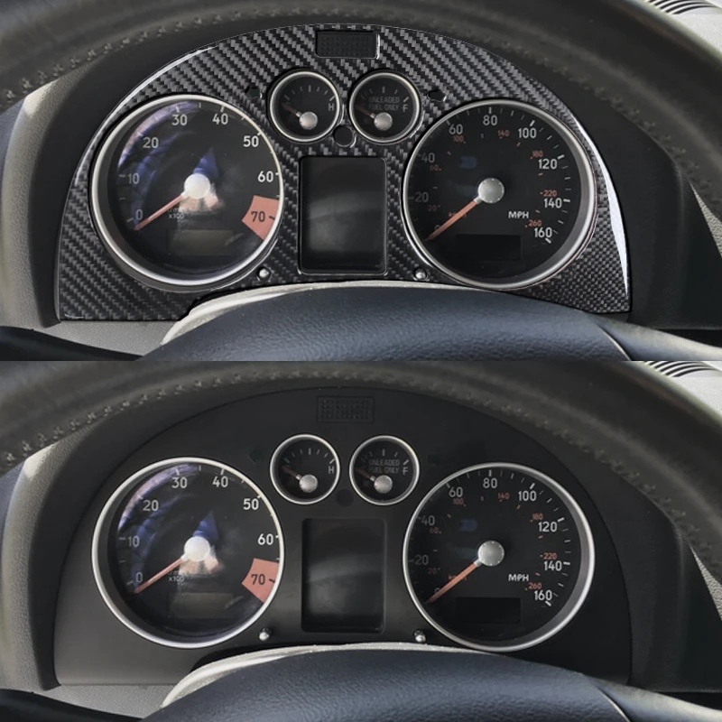 Декоративная рамка из углеродного волокна для автомобильной приборной панели
