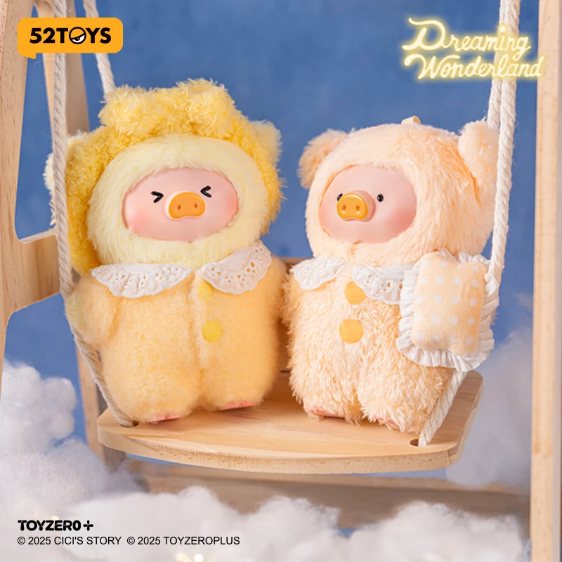 Фото 52TOYS LuLu the Piggy - LuLu's Dreaming Wonderland Series ПВХ плюшевый брелок Blindbox, Mystery Box, случайная милая фигурка №2