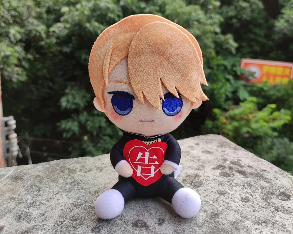 

Милая плюшевая игрушка аниме Кагуя-сама: Love Is War Shirogane Miyuki 15 см, мягкие игрушки, кукла, подарок на день рождения #2731