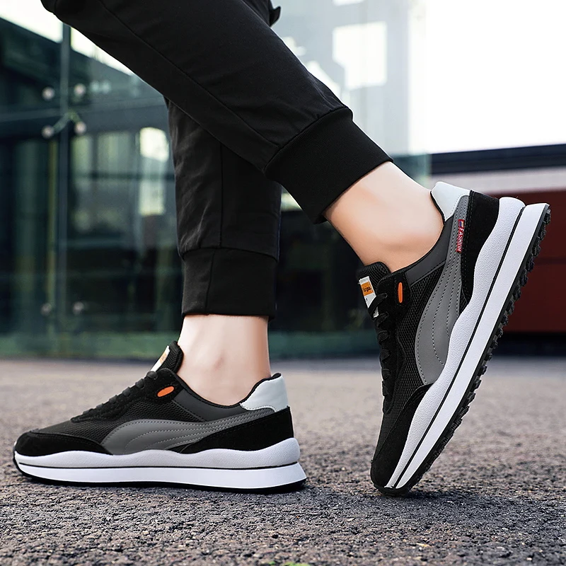 Men's Sneaker Breathable Running Shoes Men Outdoor Sport Walking Jogging Athletic Sneakers Comfortable Gym Shoes Male Sneakers