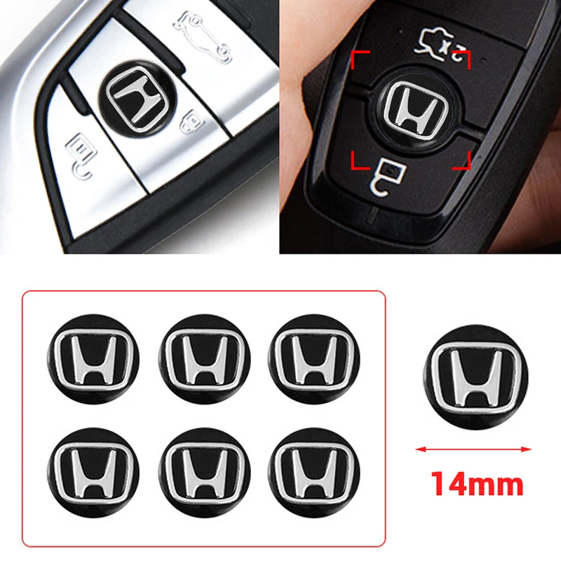 5/10 шт. наклейка на дистанционный ключ автомобиля алюминиевая эмблема