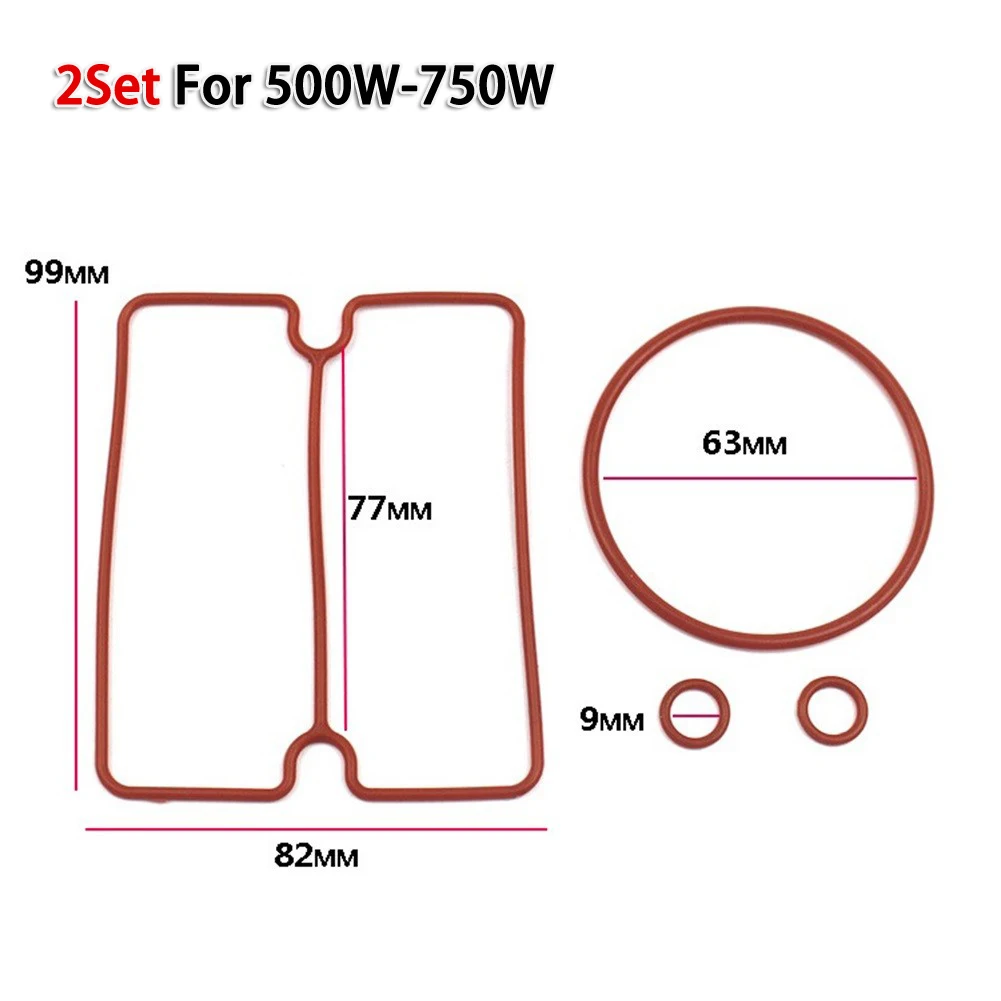 

Уплотнительное кольцо из нитриловой резины для безмасляного воздушного компрессора, 8 шт./комплект, резиновые уплотнительные кольца для головки цилиндра, аксессуары 950 Вт/1100 Вт/1500 Вт