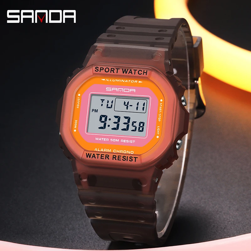 

SANDA Men G Style Sport Watches Boy girl LED Digital Watch Military Waterproof Electronic Wrist Watches Relogio Masculino