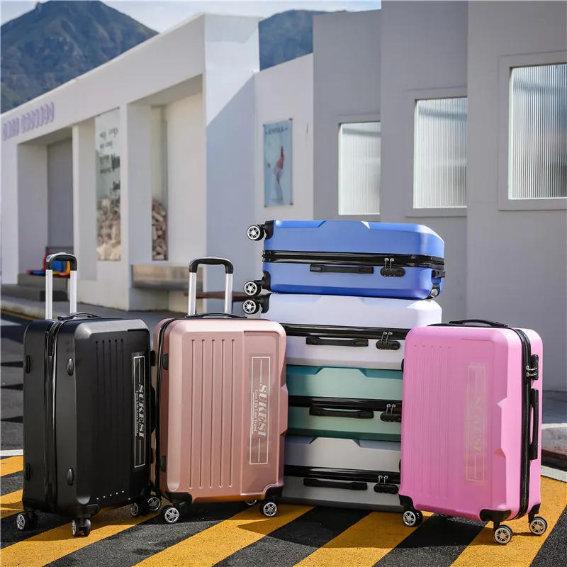 New Fashion 20 Inch Aluminum Frame Sturdy And Durable Suitcase, Large Capacity Universal Wheel Password Suitcase