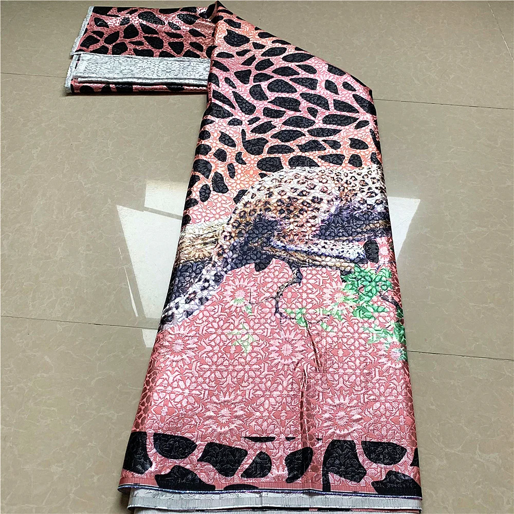 

2023 High Quality African Nigerian Tulle Lace Fabric For Sewing Swiss Organza Embroidery Guipure Party Dress Damask 5Yard