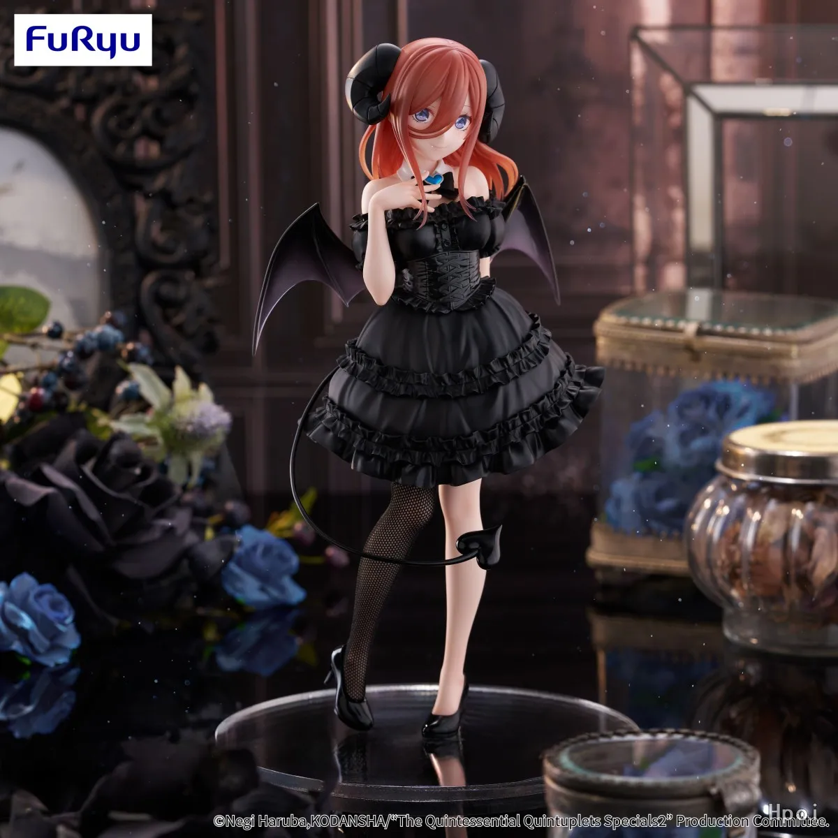 Фото Фигурка аниме FuRyu BiCute Dark The Quintessential Quintuplets: Накано Ичика, Нино, Мику, Йоцуба, Ицуки ~Версия Дьявол~ из ПВХ №4