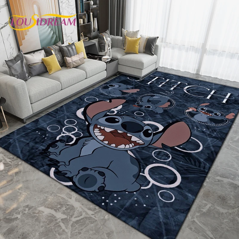 

Animated Cartoon S-Stich Area Rug,Carpet Rug for Living Room Children's Bedroom Decoration,Kid Play Crawling Non-slip Floor Mats